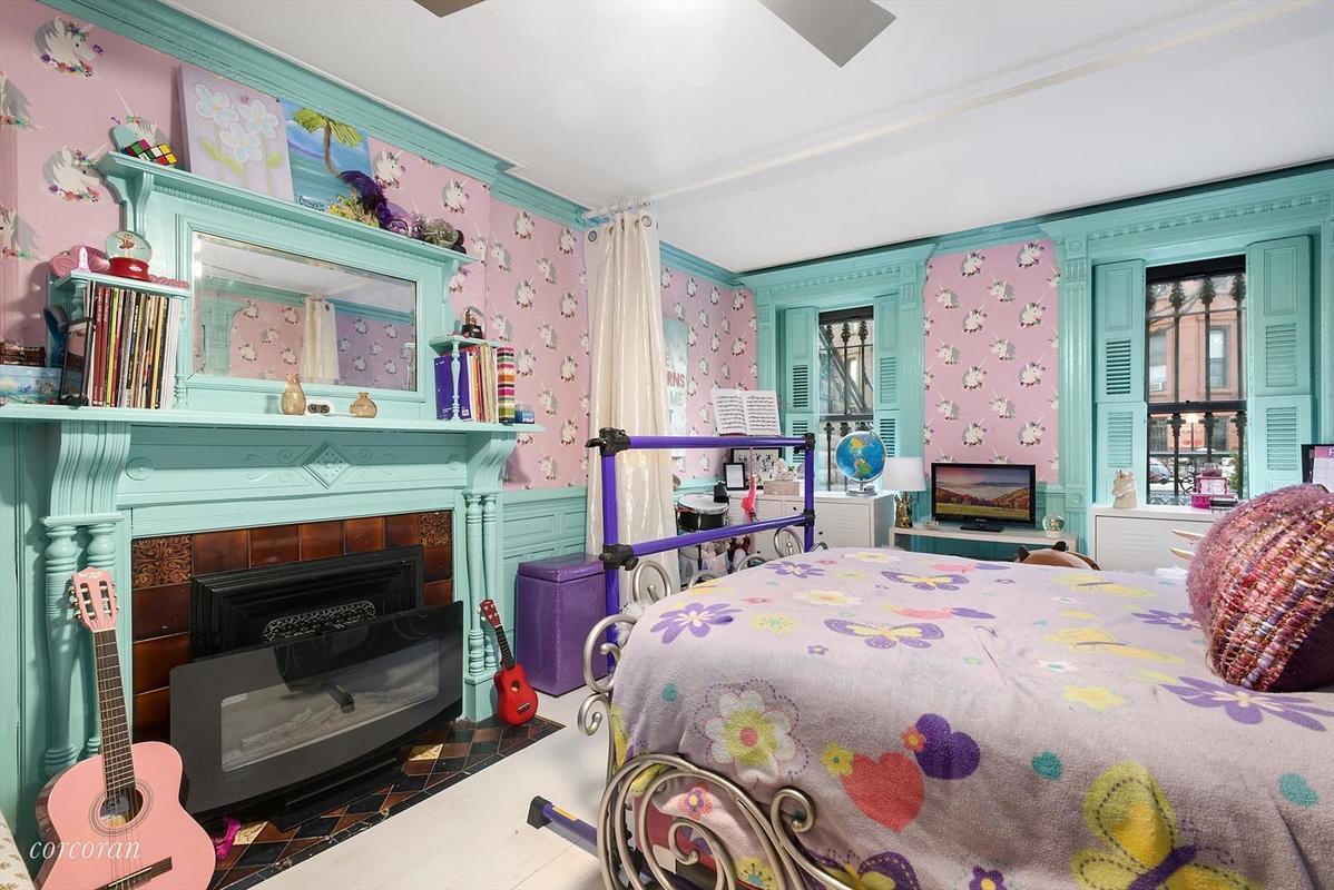 This BedStuy townhouse features a Bravo tv makeover and has two